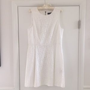 White lace dress